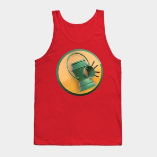 3D Alan Scott Logo Tank Top